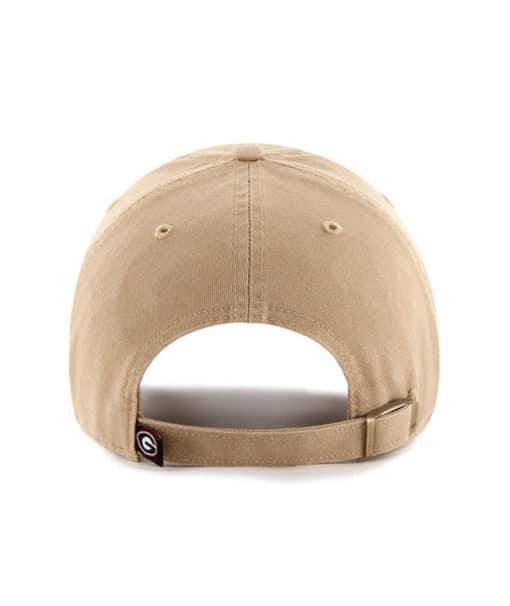 Georgia Bulldogs 47 Brand Khaki Clean Up Adjustable Hat - Image 2