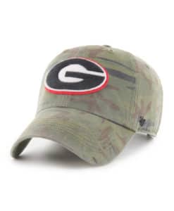 Georgia Bulldogs Operation Hat Trick 47 Brand Sandalwood Camo Clean Up Adjustable Hat