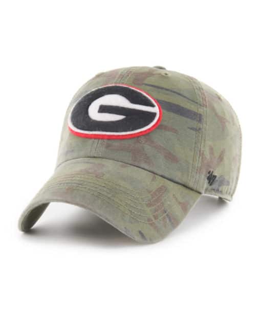 Georgia Bulldogs Operation Hat Trick 47 Brand Sandalwood Camo Clean Up Adjustable Hat