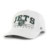 New York Jets 47 Brand White Roscoe Hitch Snapback Hat
