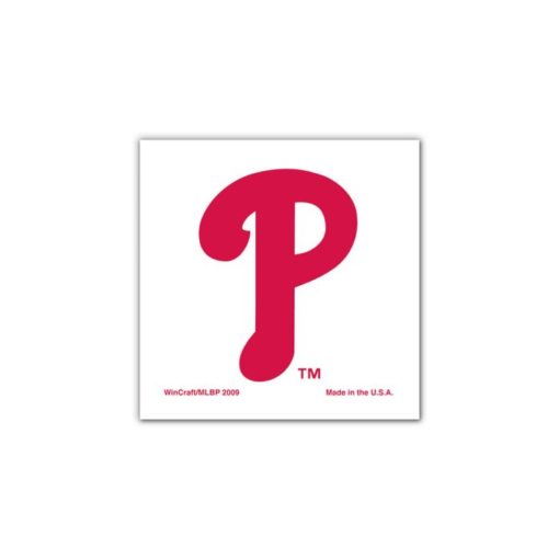 Philadelphia Phillies Tattoo 4 Pack