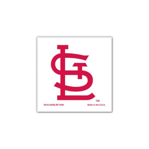 St. Louis Cardinals Tattoo 4 Pack