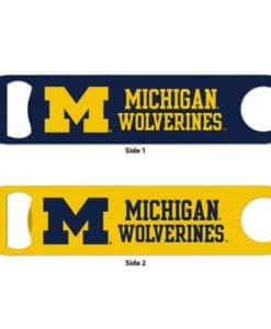 Michigan Wolverines Metal Bottle Opener 2-Sided