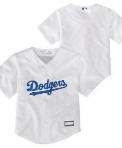 Los Angeles Dodgers Baby Infant White Home Jersey - 24 Months