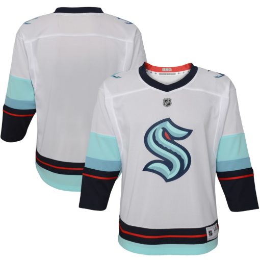 Seattle Kraken TODDLER White Replica Away Jersey