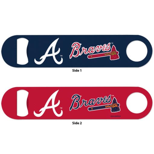 Atlanta Braves Metal Bottle Opener 2-Sided