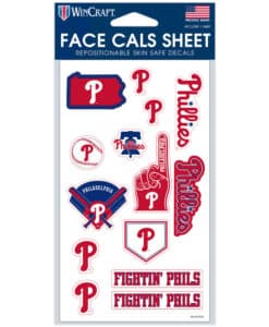 Philadelphia Phillies Face Cals 4" x 7"