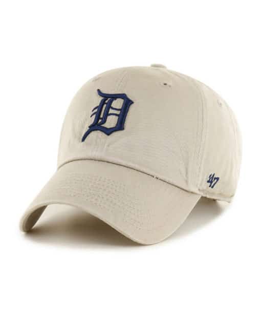 Detroit Tigers 47 Brand Navy Khaki Clean Up Adjustable Hat