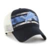 Detroit Lions 47 Brand Interlude Vintage Black MVP Mesh Snapback Hat