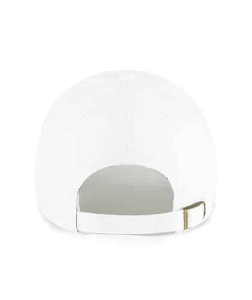 Detroit Lions Women's 47 Brand White Miata Clean Up Adjustable Hat ...