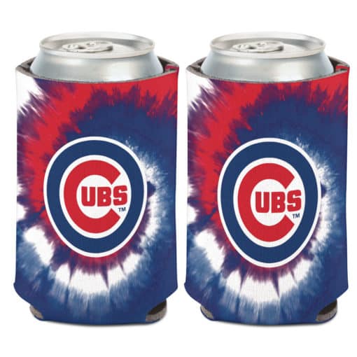 Chicago Cubs 12 oz Tie Dye Can Cooler Holder