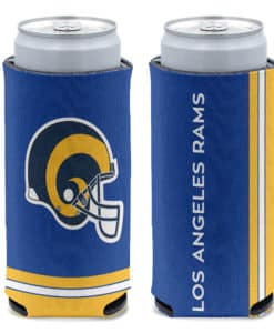 Los Angeles Rams 12 oz Slim Helmet Can Cooler Holder