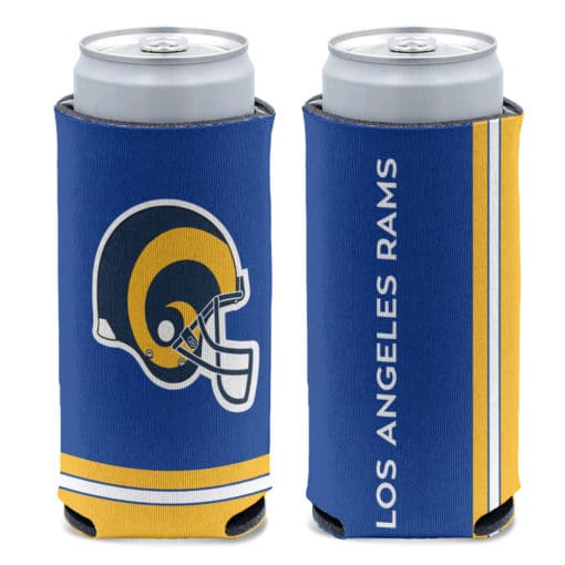 Los Angeles Rams 12 oz Slim Helmet Can Cooler Holder