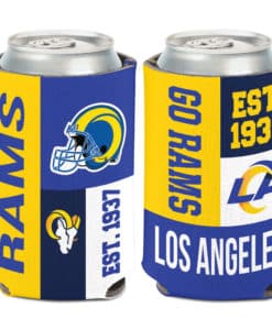 Los Angeles Rams 12 oz Color Block Can Cooler Holder