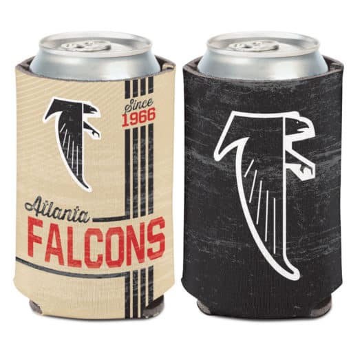 Atlanta Falcons 12 oz Vintage Can Cooler Holder