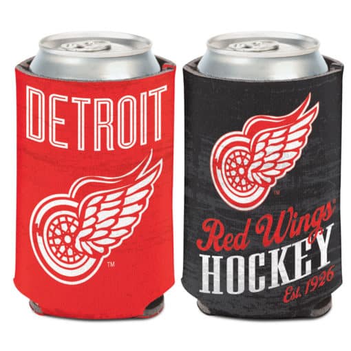 Detroit Red Wings 12 oz Vintage Can Cooler Holder