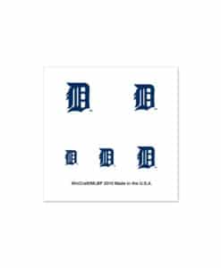 Detroit Tigers Fingernail Tattoo