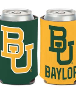 Baylor Bears 12 oz 2 Color Can Cooler Holder