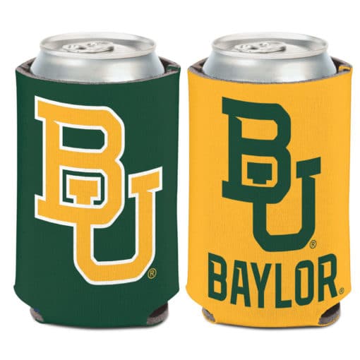 Baylor Bears 12 oz 2 Color Can Cooler Holder