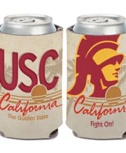 USC Trojans 12 oz License Plate Can Cooler Holder