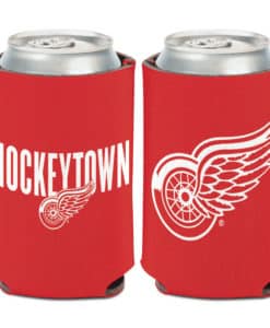 Detroit Red Wings 12 oz Slogan Can Cooler Holder