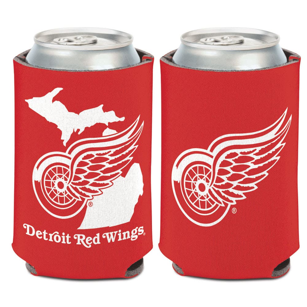 Detroit Red Wings 12 oz State Can Cooler Holder