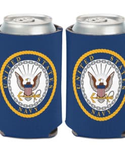 U.S. Navy Emblem Can Cooler 12 oz