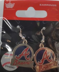Atlanta Braves Aminco Dangle Earrings