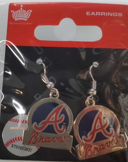 Atlanta Braves Aminco Dangle Earrings