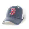 Boston Red Sox 47 Brand Vintage Navy Closer White Mesh Stretch Fit Hat