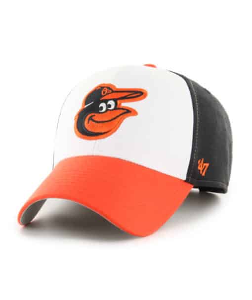 Baltimore Orioles 47 Brand Replica Home Black MVP Adjustable Hat
