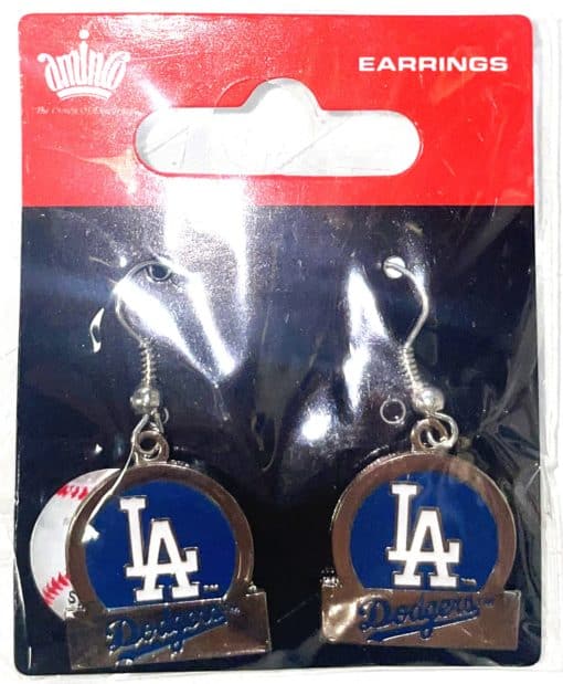 Los Angeles Dodgers Aminco Dangle Earrings