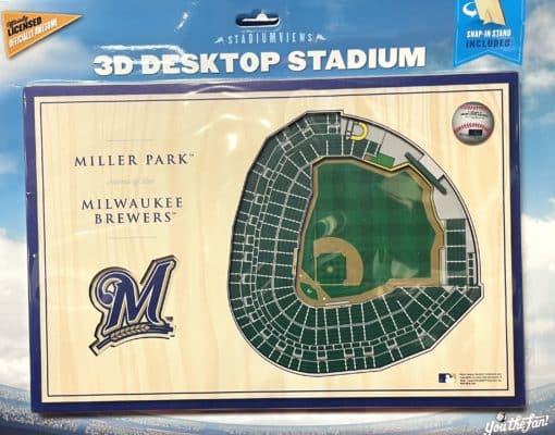 Milwaukee Brewers 3-D StadiumViews Desktop Display