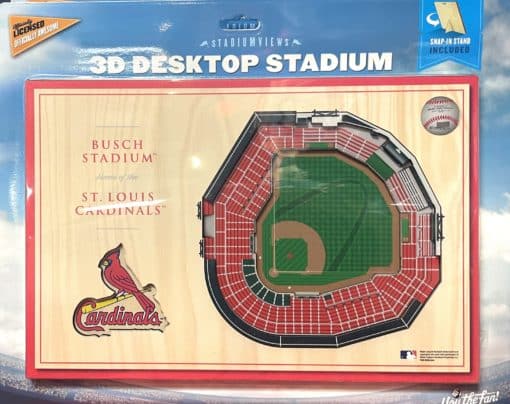 St. Louis Cardinals 3-D StadiumViews Desktop Display