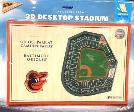 Baltimore Orioles 3-D StadiumViews Desktop Display