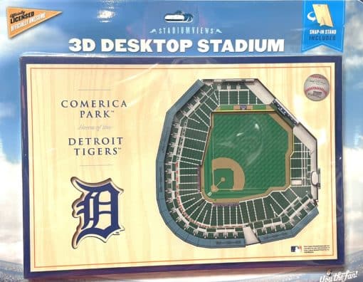 Detroit Tigers 3-D StadiumViews Desktop Display