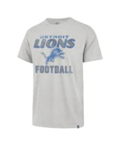 Detroit Lions Men's 47 Brand Dozer Franklin Gray T-Shirt Tee