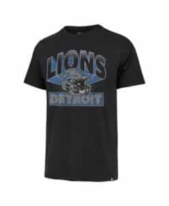 Detroit Lions Men's 47 Brand Flint Black Franklin T-Shirt Tee
