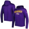 Baltimore Ravens Men's New Era Purple Stated Pullover Hoodie