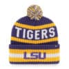 LSU Tigers 47 Brand Bering Purple Cuff Knit Hat