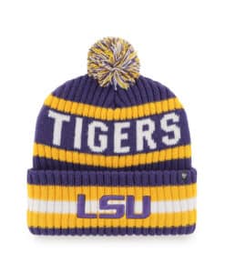 LSU Tigers 47 Brand Bering Purple Cuff Knit Hat