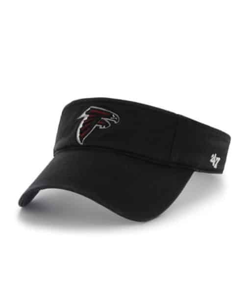 Atlanta Falcons 47 Brand Black VISOR Clean Up Adjustable Hat