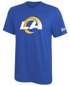 Los Angeles LA Rams Men's New Era Blue T-Shirt Tee