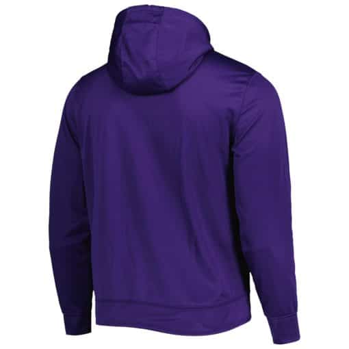 Baltimore Ravens Men's New Era Purple Defense Pullover Hoodie - Image 2