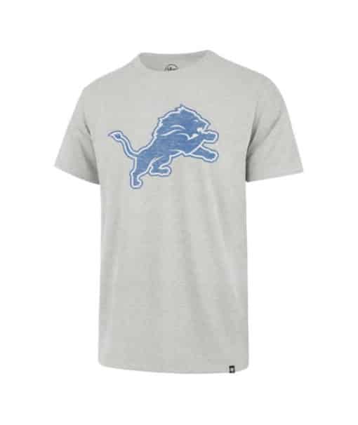 Detroit Lions Men's 47 Brand Premier Franklin Gray T-Shirt Tee