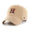 Houston Astros 47 Brand Khaki Clean Up Adjustable Hat
