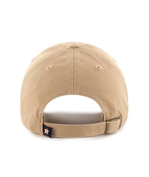 Houston Astros 47 Brand Khaki Clean Up Adjustable Hat - Image 2