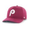 Philadelphia Phillies 47 Brand Cooperstown Cardinal Hitch Snapback Hat