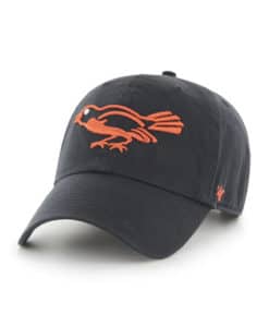 Baltimore Orioles KIDS 47 Brand Cooperstown Black Clean Up Adjustable Hat