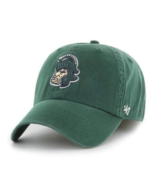 Michigan State Spartans Vintage 47 Brand Green Franchise Fitted Hat